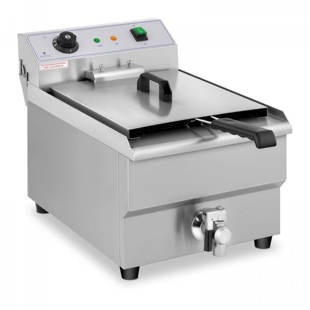 Friteuse - 16 litres - 3500 CHEZ ROYAL CATERING 10011142 RCEF 16EB