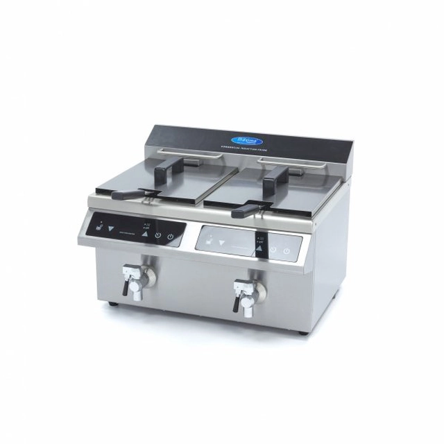 Friteuse induction Maxima / 2 friteuse induction x 8L avec robinet MAXIMA 09371095