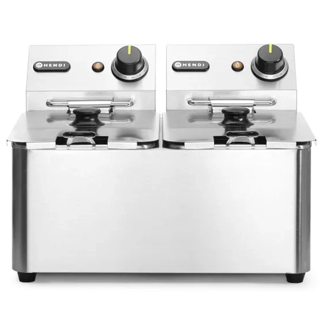 Friteuse Ligne Cuisine 2x4 L HENDI 205846