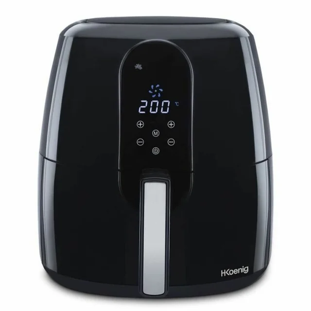 Friteuza cu aer cald Hkoenig negru 1800 W 5,5 L