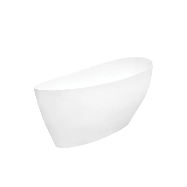 Fritstående badekar Keya mat hvid 165 + klik-klak krom - Yderligere 5% rabat på kode BESCO5