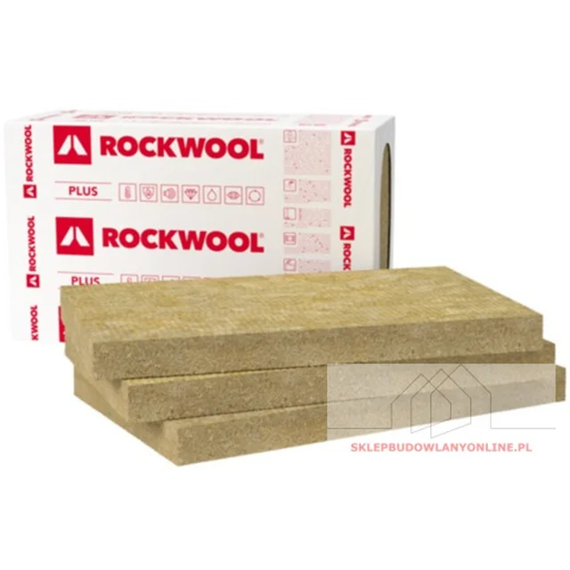 Frontrock Plus 120mm lã de rocha, lambda 0.035, pacote= 1,8 m2 ROCKWOOL