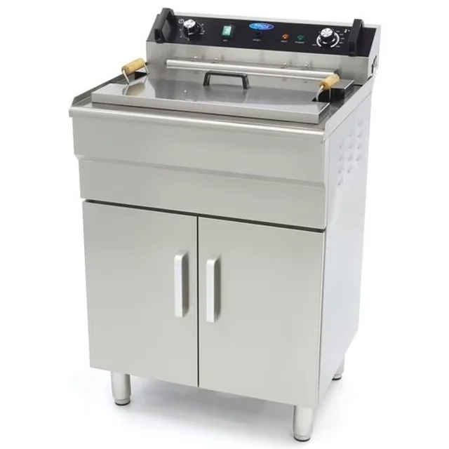 Fryer 35L - with tap and professional cabinet MAXIMA 09365233 8720365340307