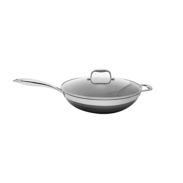 Frying pan Kohersen 71111 Black Silver Stainless steel Aluminum Ø 32 cm