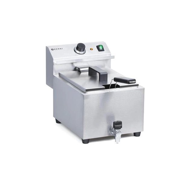 Frytownica MASTERPRO z kranem spustowym -  8L