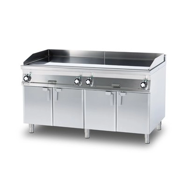 FTL - 916 ETS Piastra grill elettrica liscia e cromata