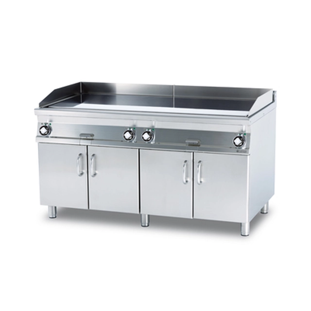 FTL - 916 ETS Piastra grill elettrica liscia e cromata