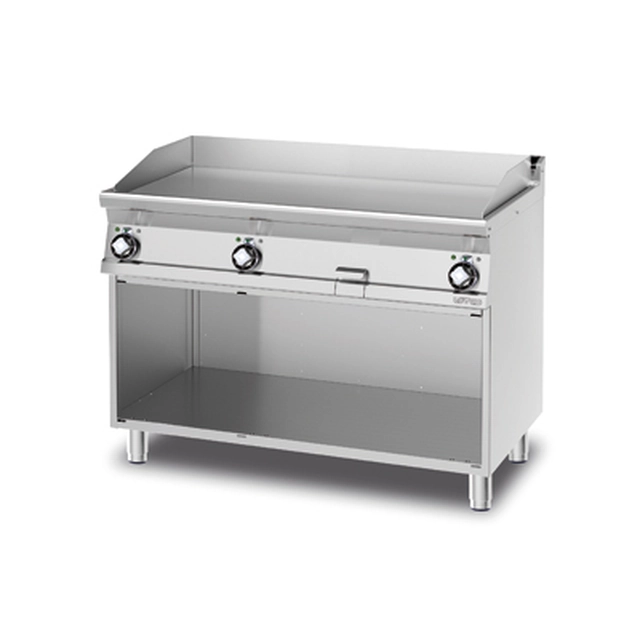 FTLR - 712ETS3 Elektrogrillplatte 1/3 gerillt + 2/3 glatt verchromt