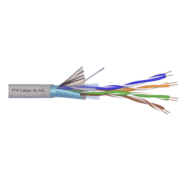 FTP cable, cat 5E, COPPER 100%, 305m