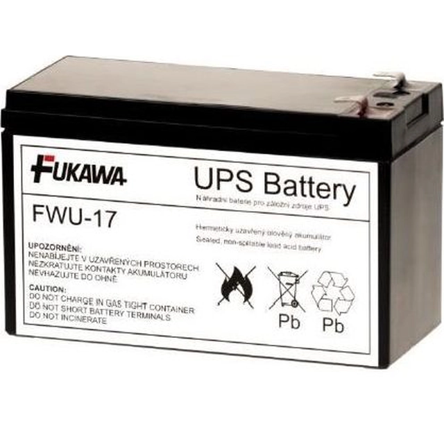 Fukawa akumulators FWU 12V/9Ah (FWU-17)