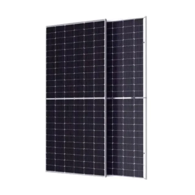 FULLSTORLEK solpanel SpolarPV 585W bifacial med grå ram