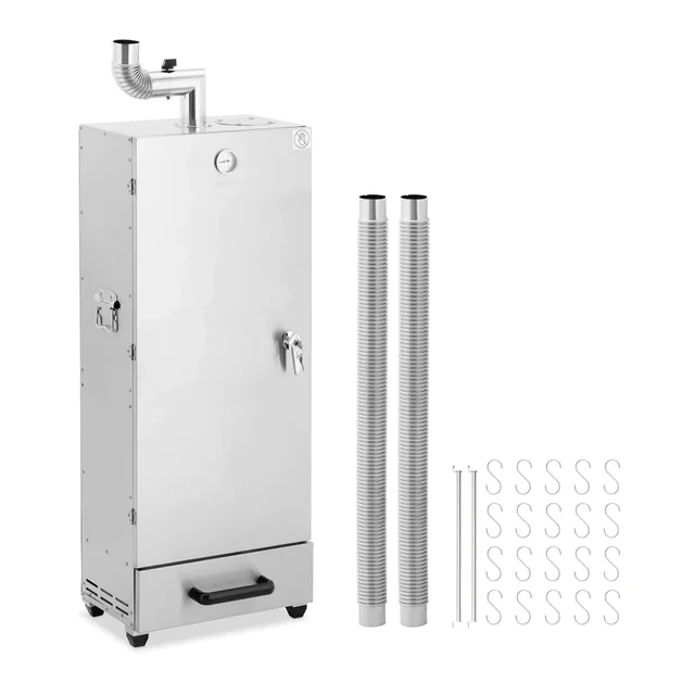 Fumoir inox 113L 6 grilles | RCRO-104