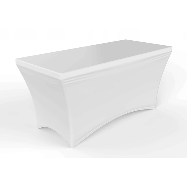 Funda mesa catering 180 cm BLANCO