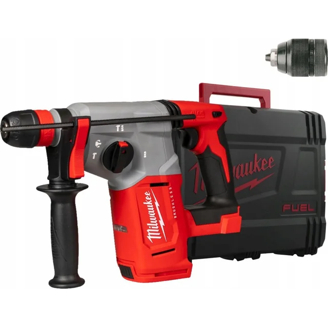 Furadeira de impacto recarregável Milwaukee. perforatorius SDS-Plius M18 BLHX-0X (18V) 2,3J Milwaukee (be akum. ir kroviklio)