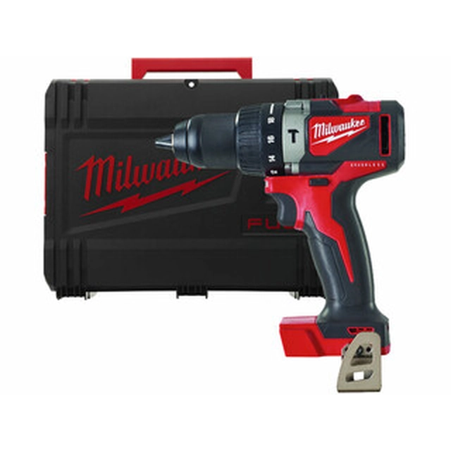 Furadeira de impacto sem fio Milwaukee M18BLPD2-0X 18 V | 82 Nm | 0 - 13 mm | Carbono sem escova | Sem bateria e carregador | No caso de serviço pesado