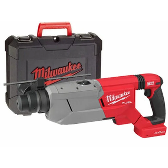 Furadeira de impacto sem fio Milwaukee M18FHACOD32-0C 18 V | 4,9 J | Em concreto 32 mm | 5,9 kg | Carbono sem escova | Sem bateria e carregador | Em uma mala