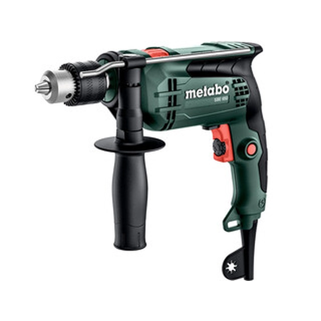 Furadeira elétrica Metabo SBE 650 Número de golpes: 44800 1/min | Na parede: 16 mm | 650 W