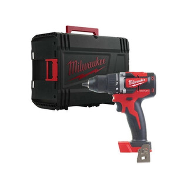 Furadeira sem fio Milwaukee M18 CBLDD-0X com mandril 18 V | 60 Nm | Carbono sem escova | Sem bateria e carregador | No caso de serviço pesado