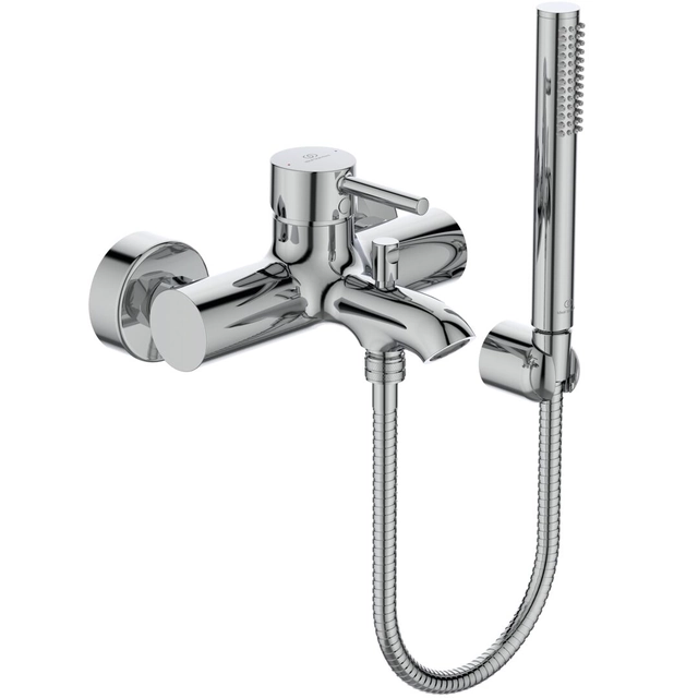 Fürdőszoba csaptelep Ideal Standard, Ceraline zuhanygarnitúrával, króm