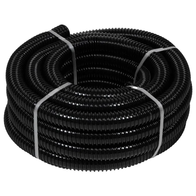 Furtun de presiune spiralat Ubbink, 32 mm, 10 m, negru