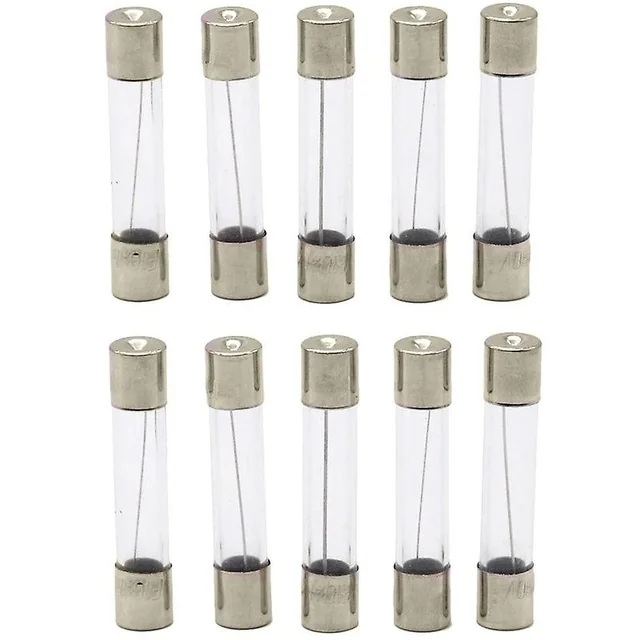 FUSE 3A 250V GLASS FUSE 6x30 FUSE 10szt.