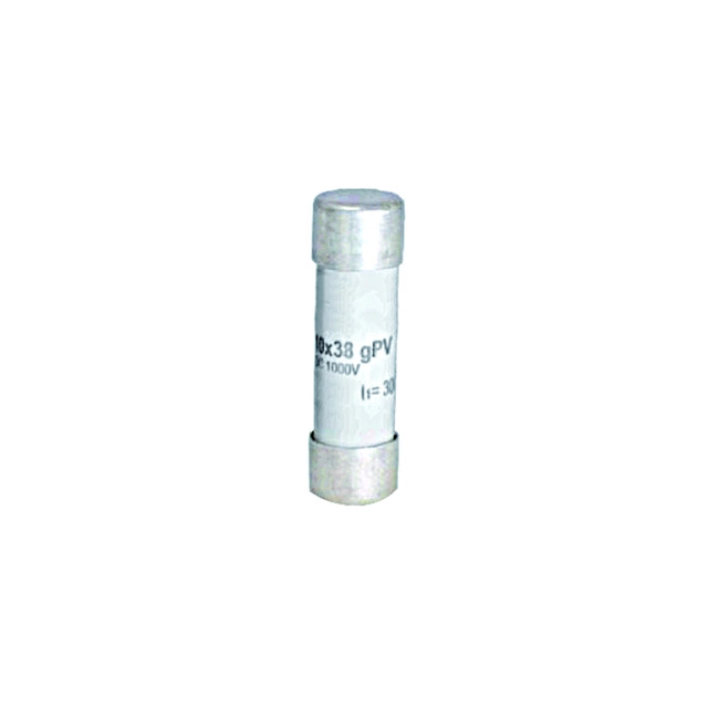 fusible cilíndrico gPV,10x38, 20A, 1000V CC, Schrack