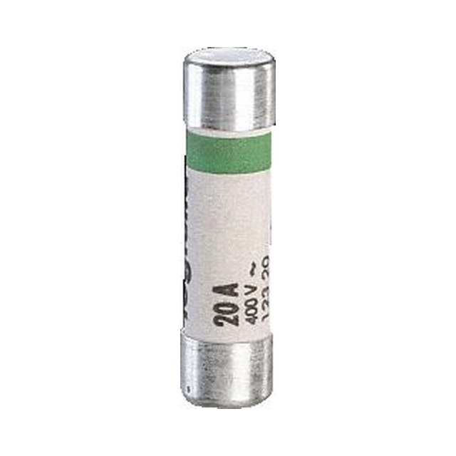 Fusible cylindrique Legrand 8,5x31,5mm 20A 400V avec signalisation (012420)