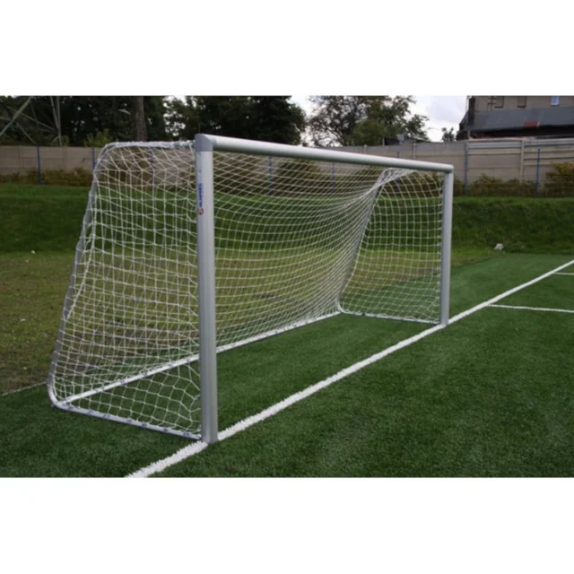 FUTBOLA NETEX 5x2x0,8x1,5m /PE 3/ NETEX BALTS UN SARKANS