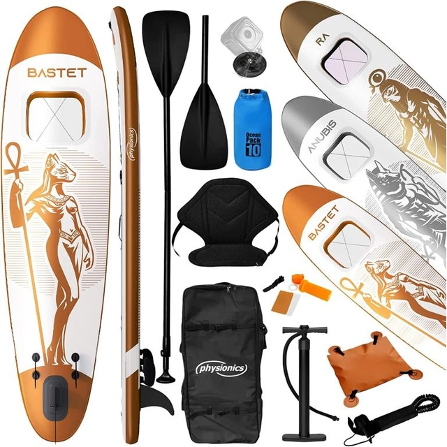 FYSIONIK Oppustelig Paddleboard - Goddess Bastet,320 cm