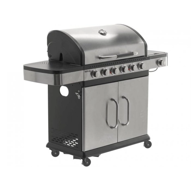 GAASIGRILL 6+1 ROOSTEVABA TERAS 20,2KW YATO YG-20004