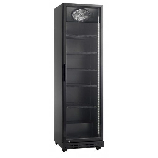 Gabinete frigorífico Vidrio 429-Black 394l Negro (Sd429)