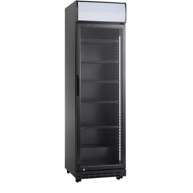 Gabinete frigorífico Vidrio Sd420be 386 L Negro (419-Black)