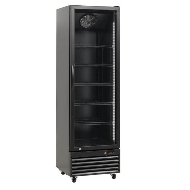 Gabinete frigorífico Vidrio Sd426-Black 394l Negro (429)