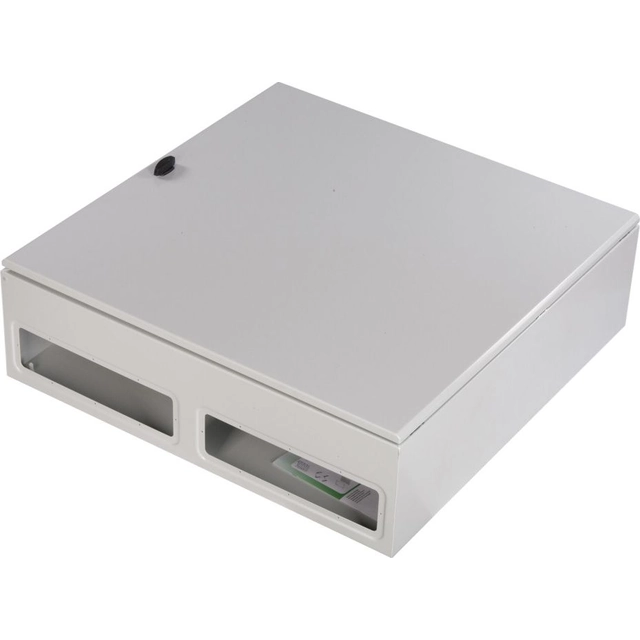 Gabinete metálico Schneider S3d Nt 1000x1000x300 Porta maciça com placa Ip66 Ik10 Cinza