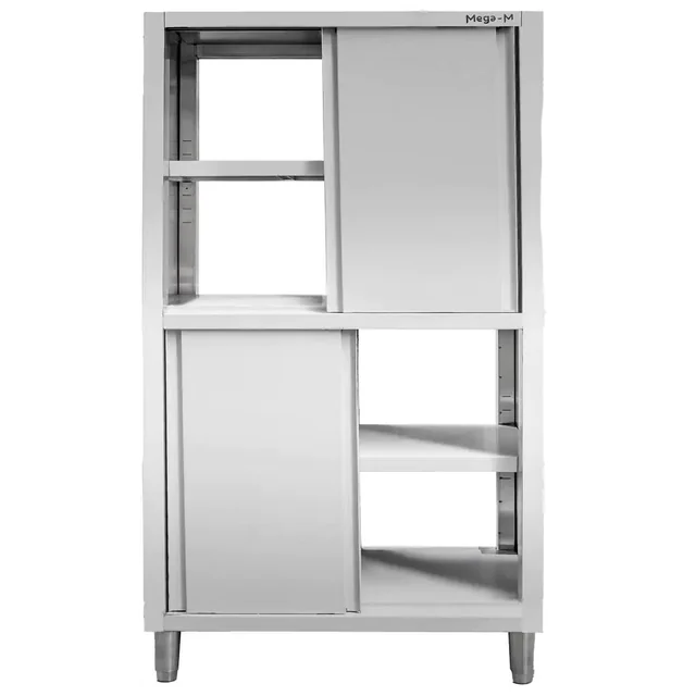 Gabinetto Gastronomico Passante Professionale 4-drzwiowa 100x50x180cm