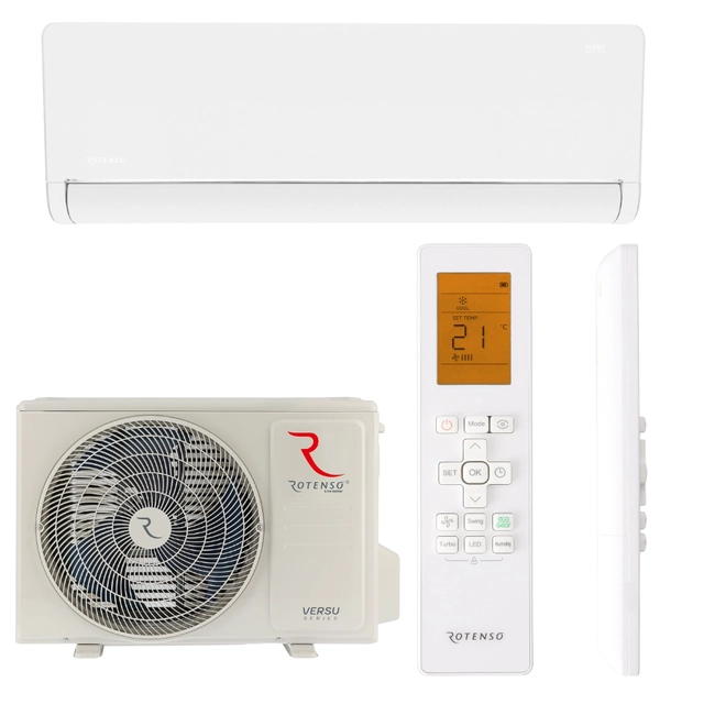 Gaisa kondicionētājs Rotenso Versu Pure 2,6kW WiFi 4D