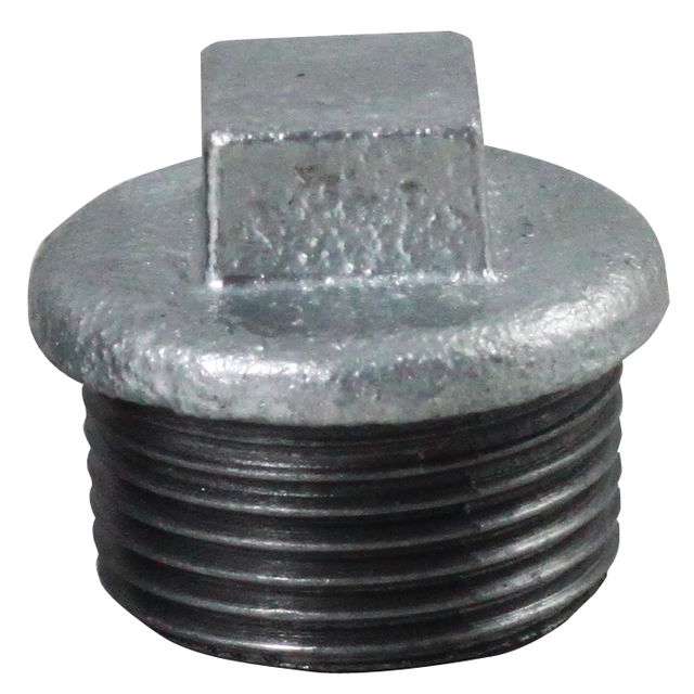 GALVANIZED CAST IRON PLUG, GALVANIZED PLUG 1/2''