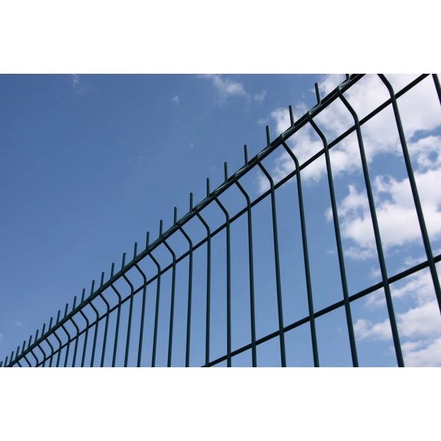 Galvanized fence panel + RAL 123x250 cm fi 4 mm