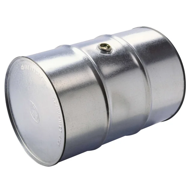 Galvanized steel metal barrel 200L opening 2'' in the side