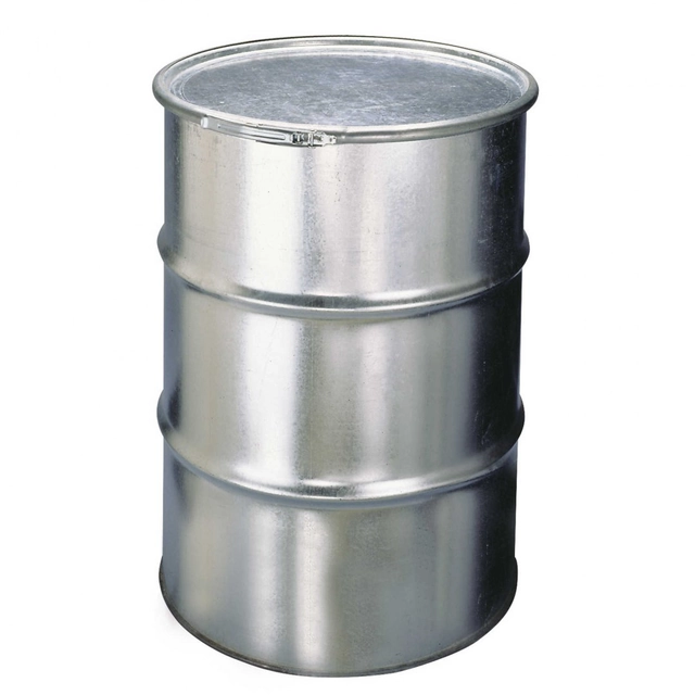 Galvanized steel metal barrel 200L removable lid