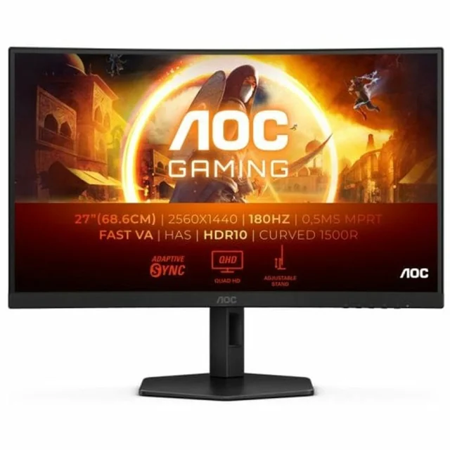 Gaming Monitor AOC CQ27G4X 27&quot; 180 Hz Quad HD