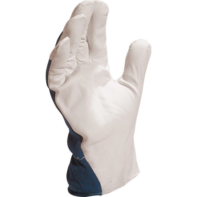 Gants CT402BL cuir fleur + denim taille 10