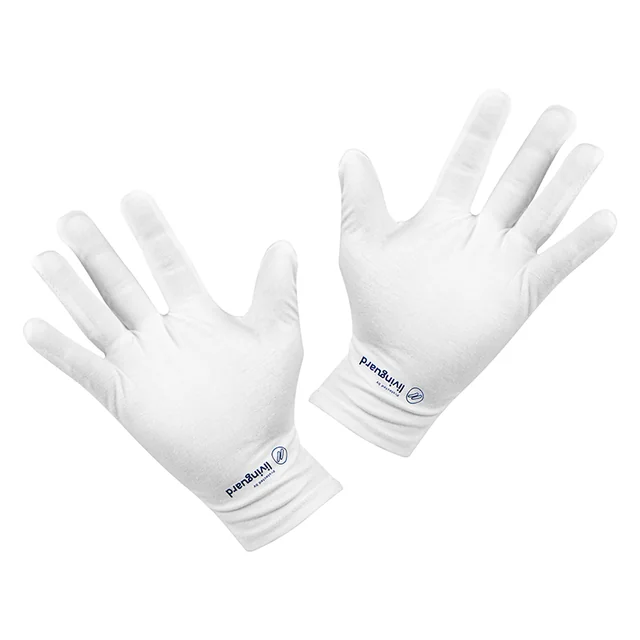 Gants gants blancs L (la paire)