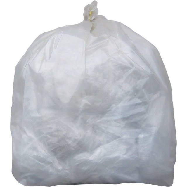 Garbage bag 240 l, model 100, transparent, loose