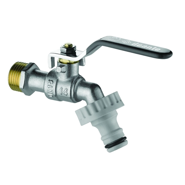 Garden ball valve 3/4'' with DEANTE adapters VFA_252L - ADDITIONALLY 5% DISCOUNT FOR CODE DEANTE5