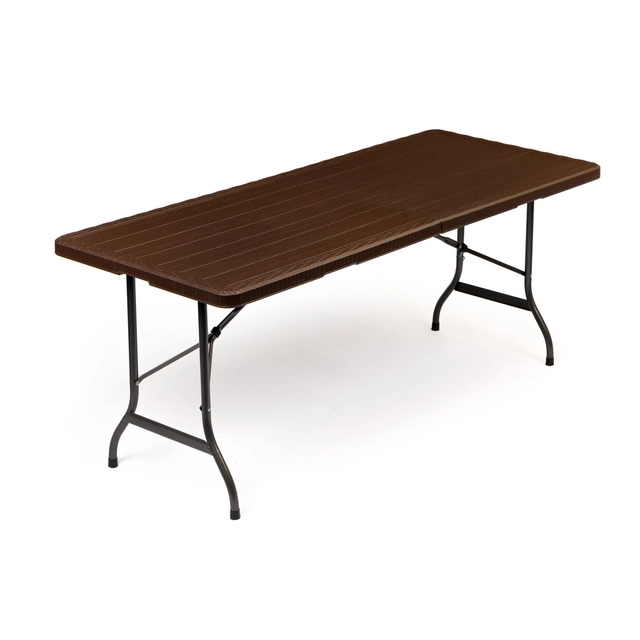 Garden banquet catering table 180 brown