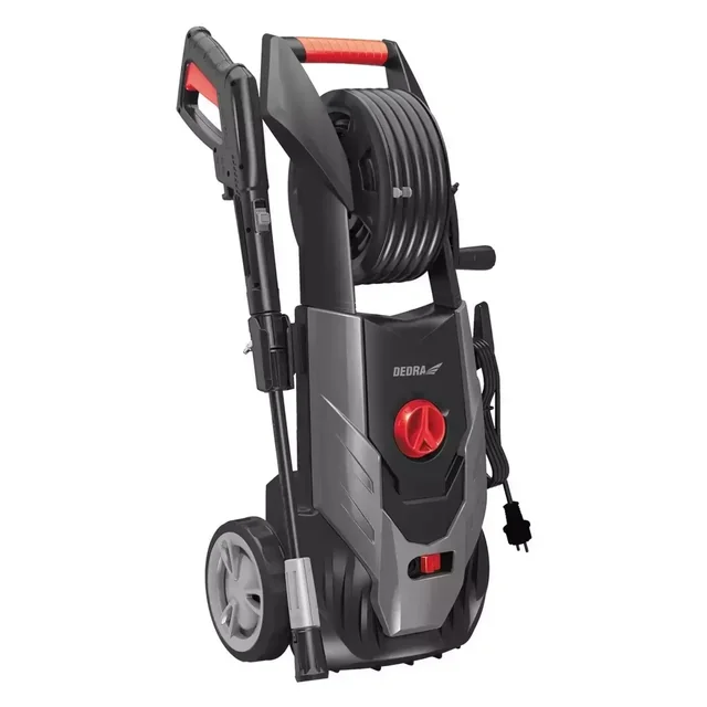 GARDEN DEDRA HIGH PRESSURE WASHER DED8821 1900W 130BAR, REEL, ALUMINUM PUMP, COPPER MOTOR WINDING