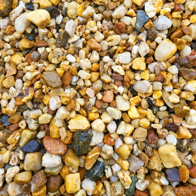 Garden stone 8-32mm washed 250kg Universal Colored gravel bagged