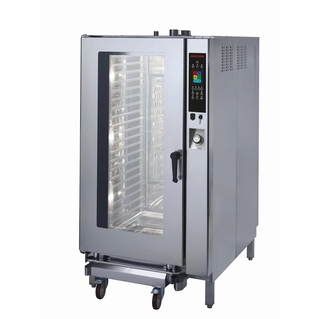 Gas combi-steamer oven | electronic control panel | 20xGN2/1 | Inoxtrend CDT-220G