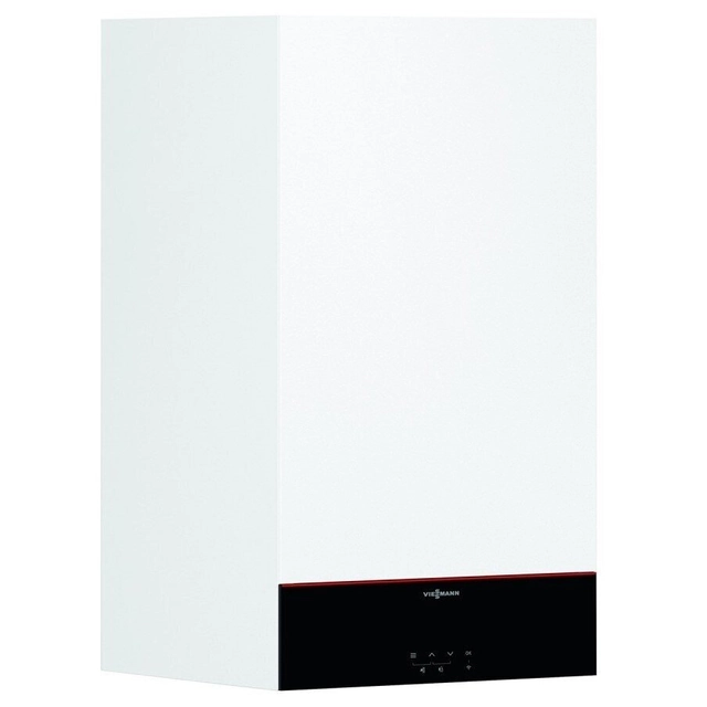 Gas condensing boiler Viessmann Vitodens 100-W 2021, 3.2-32 kW, with instant water preparation